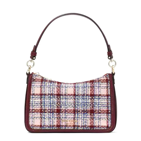 kate spade Handbags - Hudson Tweed Medium Convertible Crossbody Katw Spade NWT